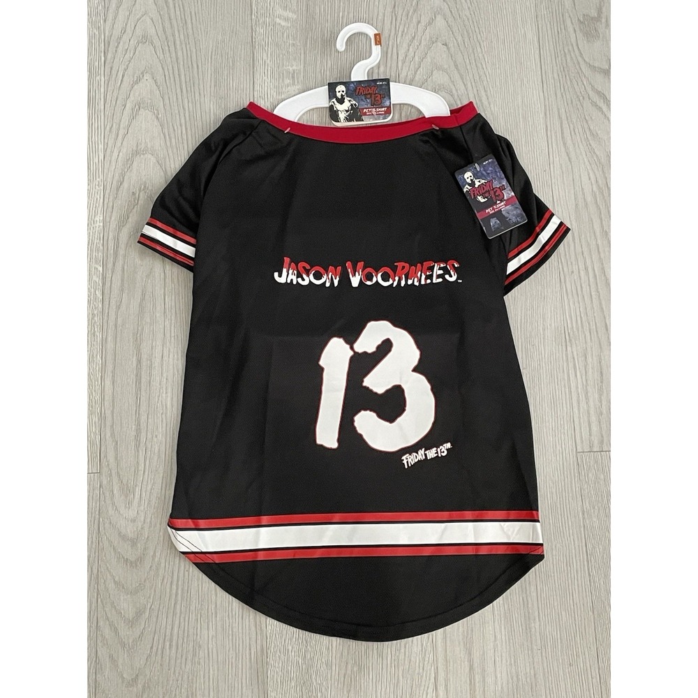 NEW Pet Dog Animal T-Shirt Costume - Sz XXL - Friday The 13th Jason Voorhees 13